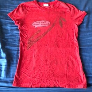 Paul Frank red t-shirt